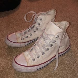 High Top White Converse